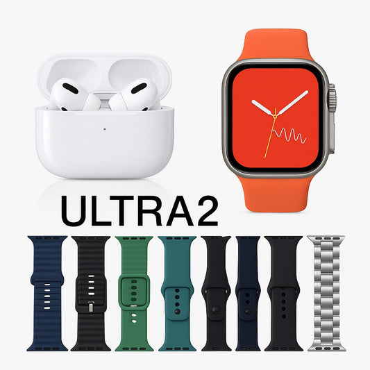 Ultra 2 Smartwatch + AirPods Pro 2 Combo|Best Price in Pakistan